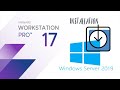 Server 2019 installation  vmware workstation pro 17