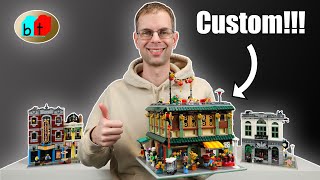 We Built a Custom Lego Modular in 12 Hours | Chinese Restaurant