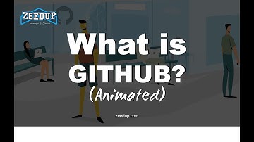 What is GitHub | 3D Animation Video for Beginners | GIT | Version control | Repository | Zeedup |