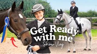 Get Ready with me for a Show! Two Horses! This Esme POV GO-PRO