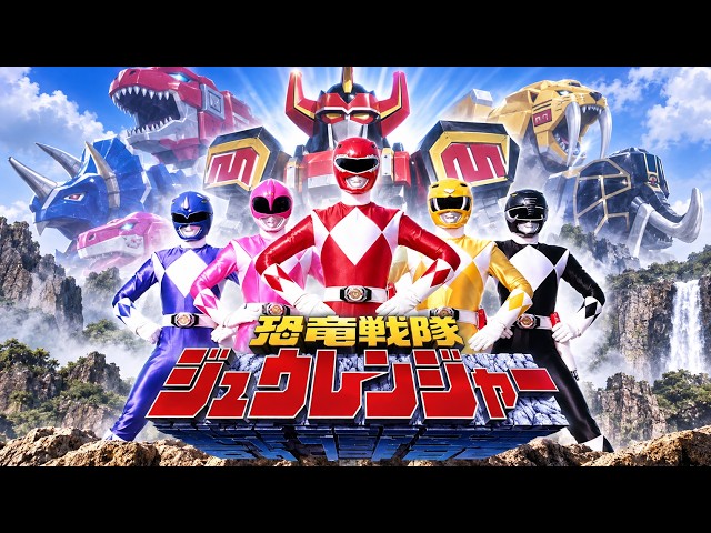 恐竜戦隊ジュウレンジャー｜軽快な合唱と演奏でお届け - YouTube