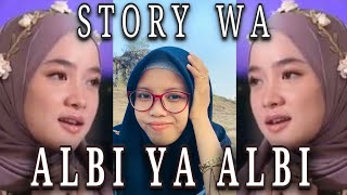 Story Wa Lagu Arab Albi Ya Albi Sabyan | تصميم شاشه سوداء قلبي يا قلبي سبيان