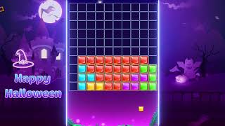 video for halloween-block puzzle screenshot 1