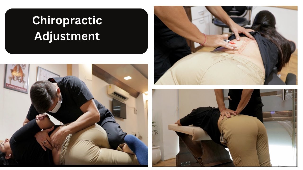 Chiropractic adjustment for Back Pain | #topchiropractor| #hyderabad| #bangalore| #jaipur|