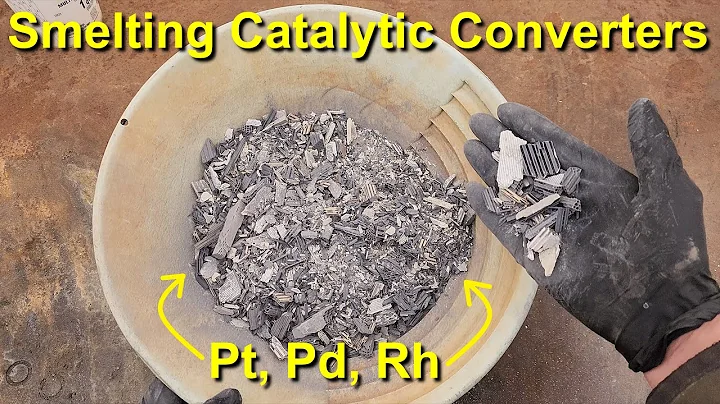 Smelting Catalytic Converters, Platinum, Palladium, & Rhodium