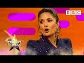 Salma Hayek jokes about turning 50 @OfficialGrahamNorton ⭐️ BBC