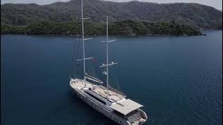 Seampathy 47m Luxury Motorsailer Yacht Charter in Fethiye | Private Gulet