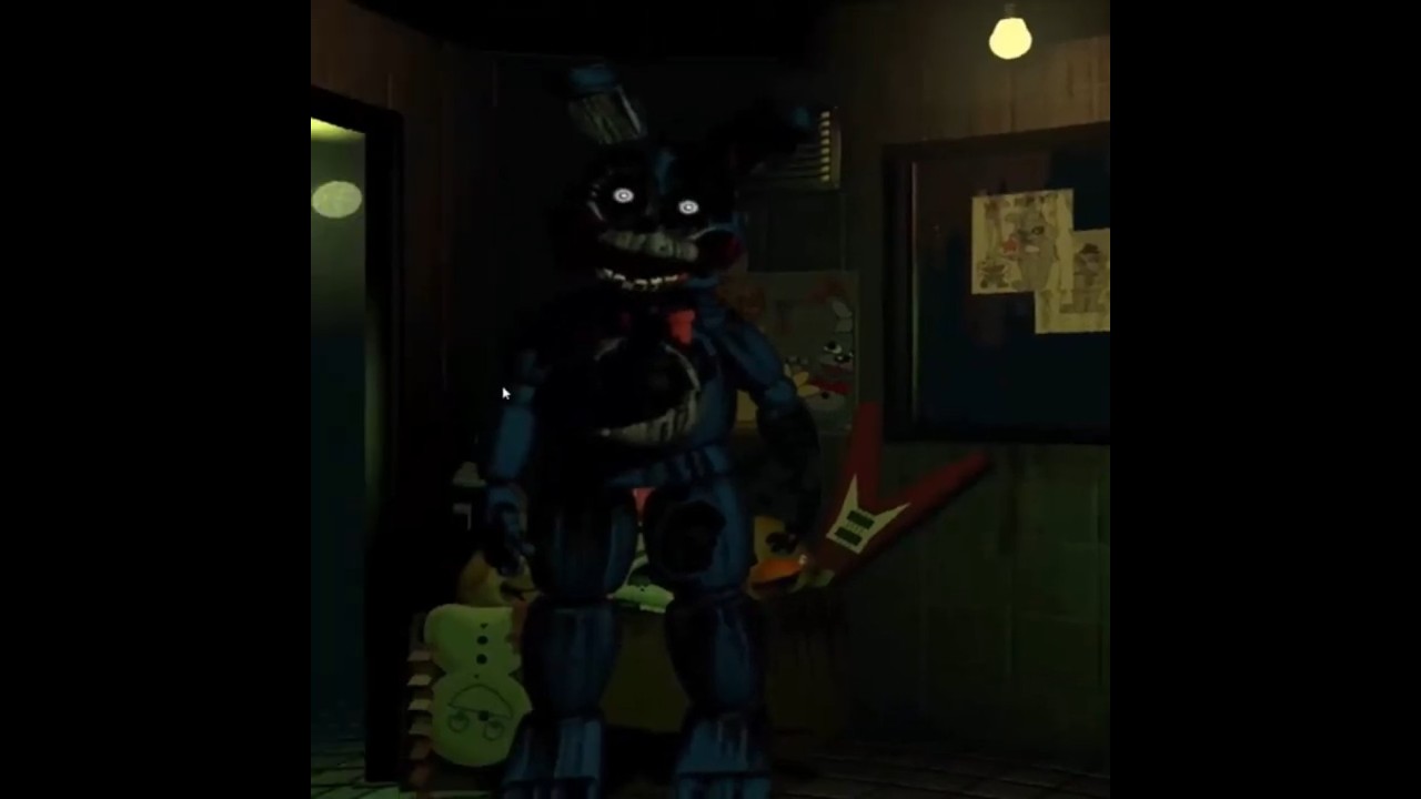 Phantom Toy Bonnie в FNaF 3 (FNaF Jumpscares)