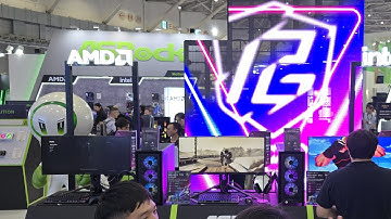 Asrock Computex 2025 - AMAZING PSU Innovation, RX 9060 seen for the first time!