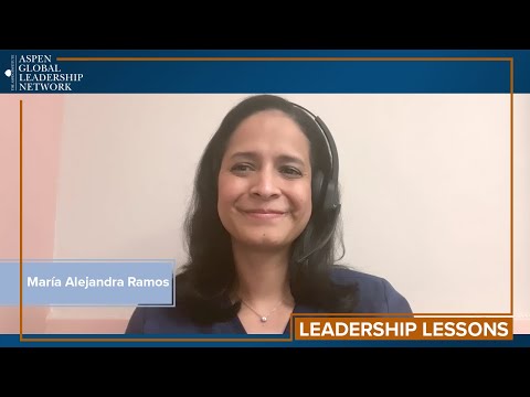 Becoming a Bridge-Builder, María Alejandra Ramos Guifarro | AGLN, Leadership Lessons Episode cover