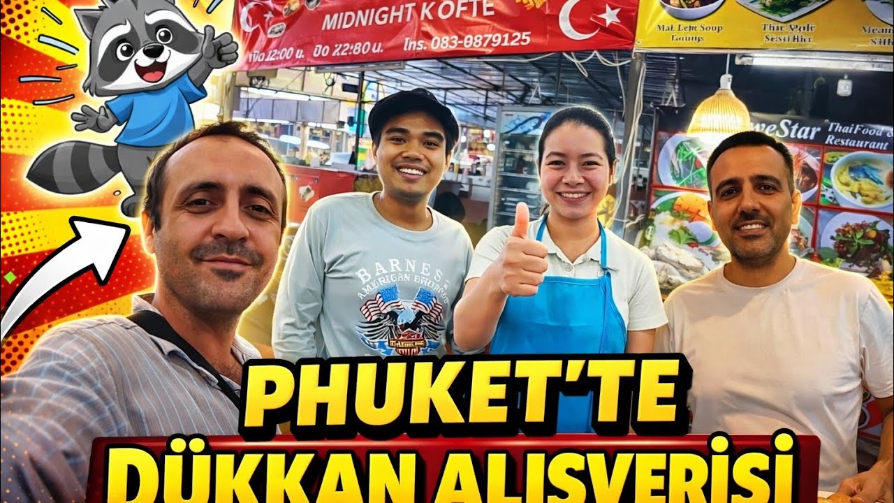 Phuket’te Küçük Restoran İşletmek | En Ucuz Market Big C ! 😱