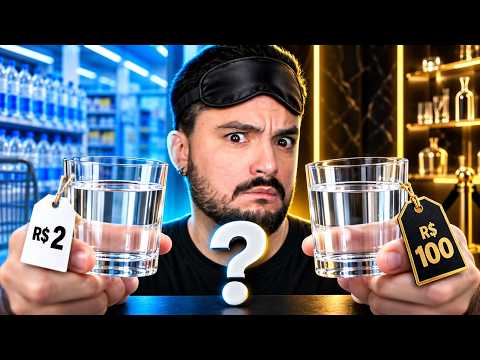 TASTING WATERS WITHOUT KNOWING THE PRICE - IS IT WORTH PAYING?