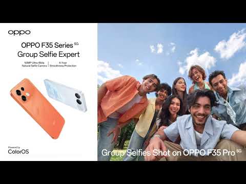 OPPO F35 Pro 5G | Capture Every Moment in 4K Ultra-Clear Video