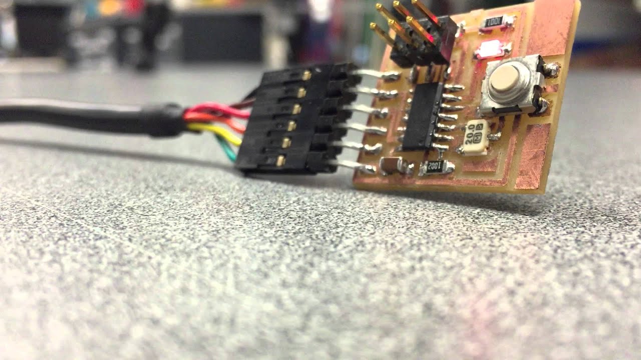led blinking sos morse code attiny44 youtube sos morse code light