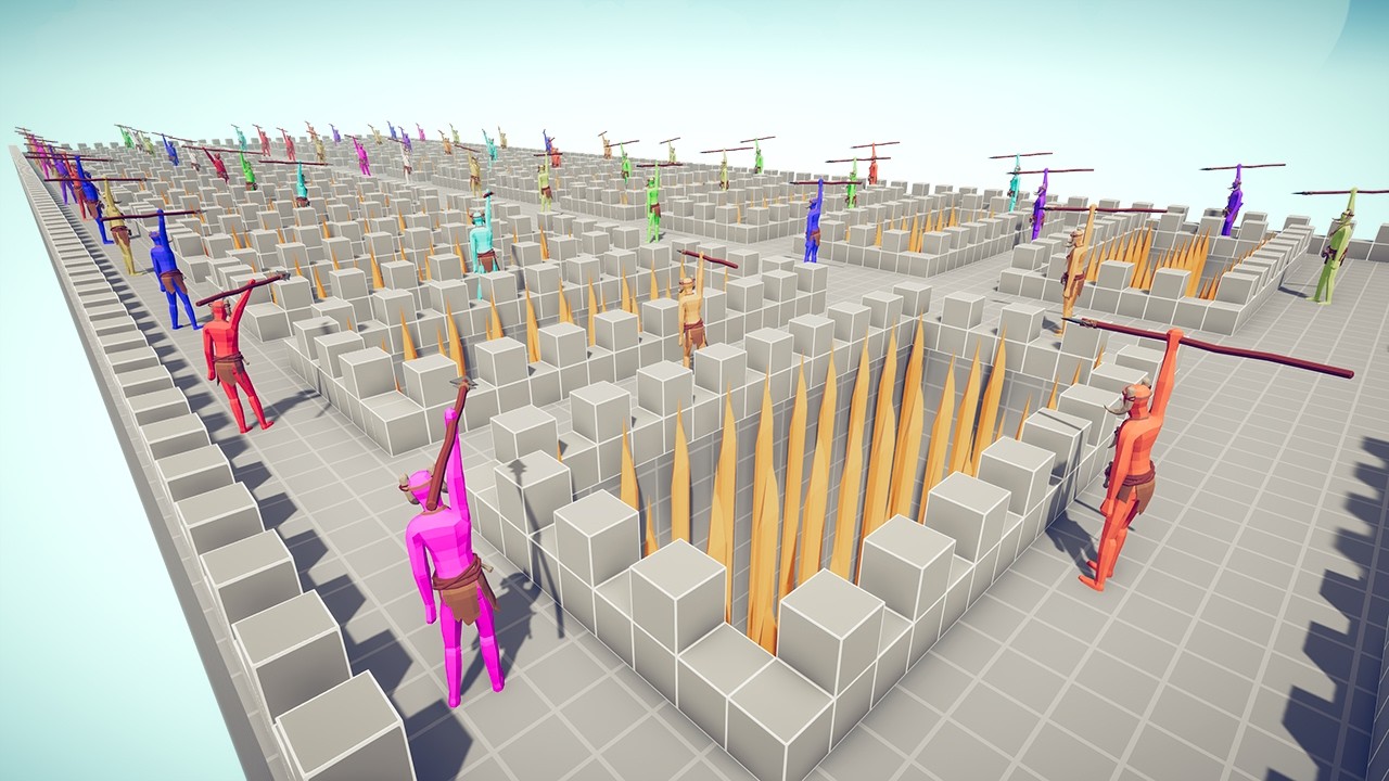 Simulation Map Tabs Battle Royale On The Modern Holes Map | Totally Accurate Battle ...