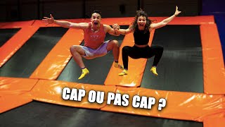 NOS TROIS ANS EN COUPLE AU TRAMPOLINE PARK ! (Cap ou pas Cap ?) ft. @Tibo InShape