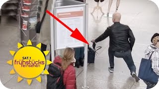 FIESE Tricks der TASCHENDIEBE! | SAT.1 Frühstücksfernsehen