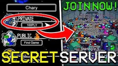 How to access secret among us server.(Android,PC)