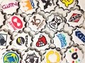 【Splatoon】brand logo icing cookies - ブランドロゴアイシングクッキー作ってみた