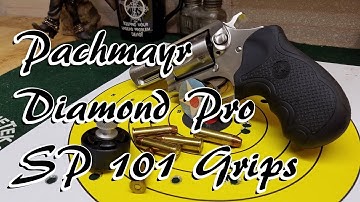 Pachmayr Diamond Pro Ruger SP101 Grip Install & Review
