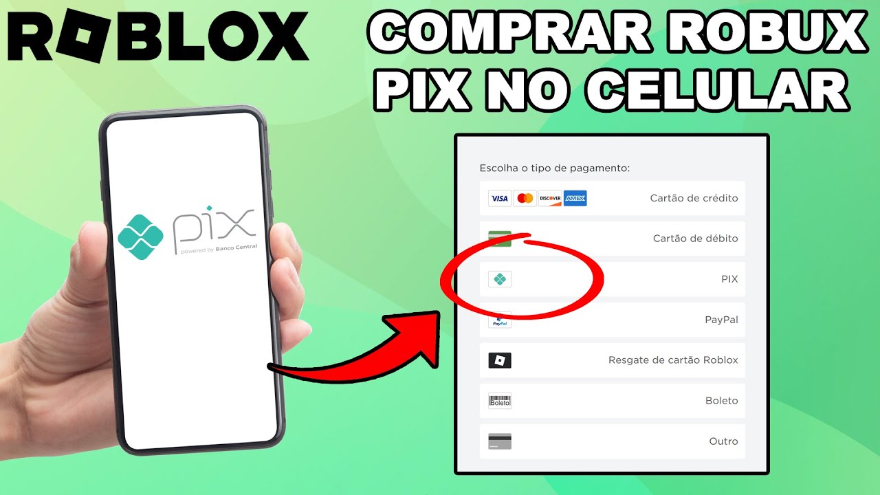 COMO COMPRAR ROBUX PELO PIX NO ROBLOX (versão atualiza na descrição do  video) 
