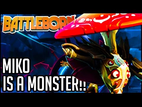 MIKO IS A MONSTER!! Battleborn Gameplay Walkthrough - Co-Op (1080p XB1/PS4/PC)