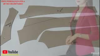 POLA BLAZER.|| INFO PEMESANAN 081289754602