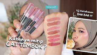 Review BAR-BAR Wardah Staylock Lip Cream !! Longlasting ?? Nyaman gak ya? Kok Murah sih ?