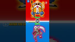 Would You Rather Cartoon Or Anime Edition