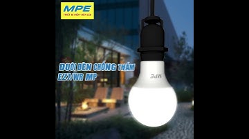 MPE  - ĐUÔI ĐÈN CHỐNG THẤM E27/WR