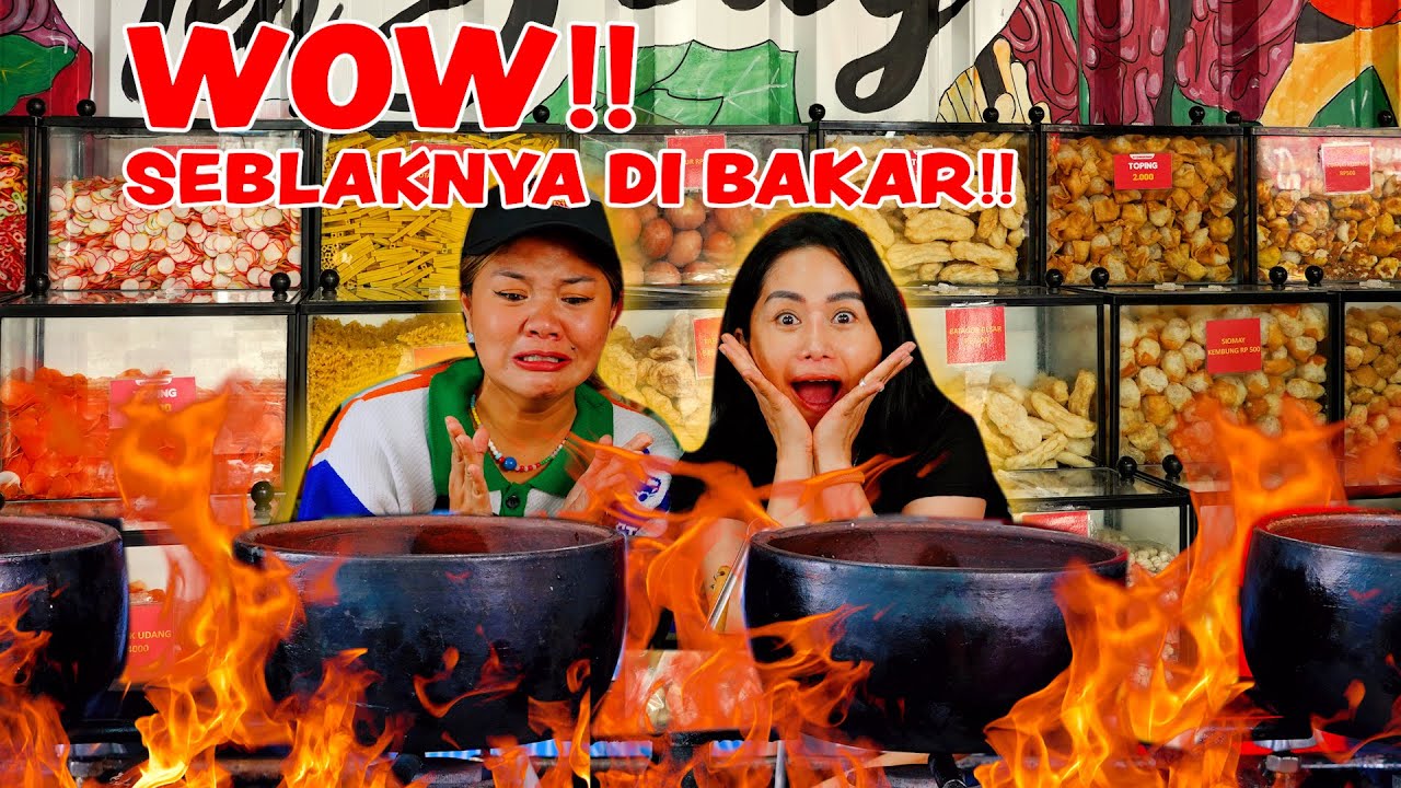 PELOPOR SEBLAK BAKAR MERCON TERMURAH DI BANDUNG, ANTRINYA BIKIN GEMES!!