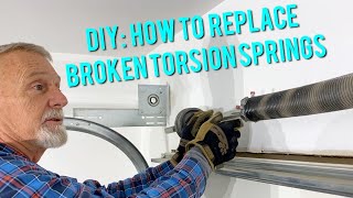 Torsion Spring DIY guide  How To Replace Garage Door Torsion Springs