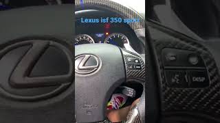 Lexus isf 350 sport