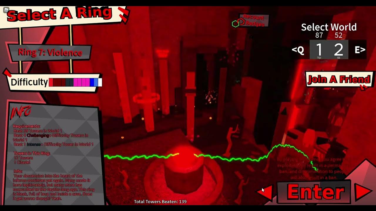 New JToH ring select secret? "Red" JToH ring select YouTube