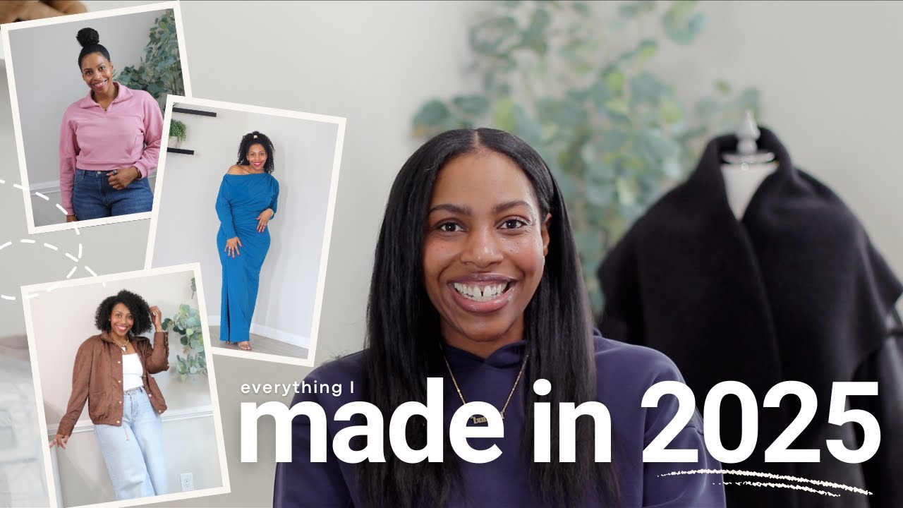 всё, что я сделала в 2025 году ✂️🪡 шитьё