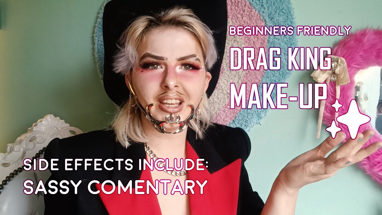 DRAG KING MAKEUP TUTORIAL with Sir Valentijn YouTube