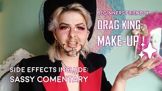 DRAG KING MAKEUP TUTORIAL with Sir Valentijn
