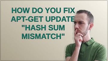 Unix: How do you fix apt-get update "Hash Sum mismatch"