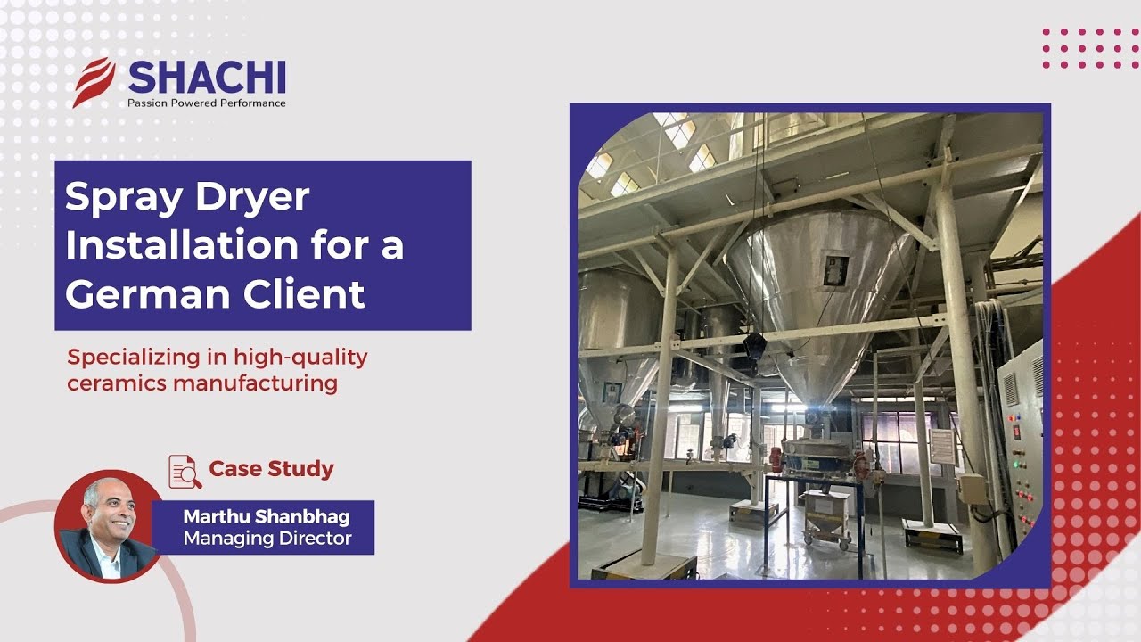 Case Study - Spray Dryer Installation for a German Client - YouTube