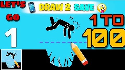 Draw 2 Save - Gameplay Walkthrough Part 1 All Levels 1-40 (Android,iOS) #crazyxyz #gaming