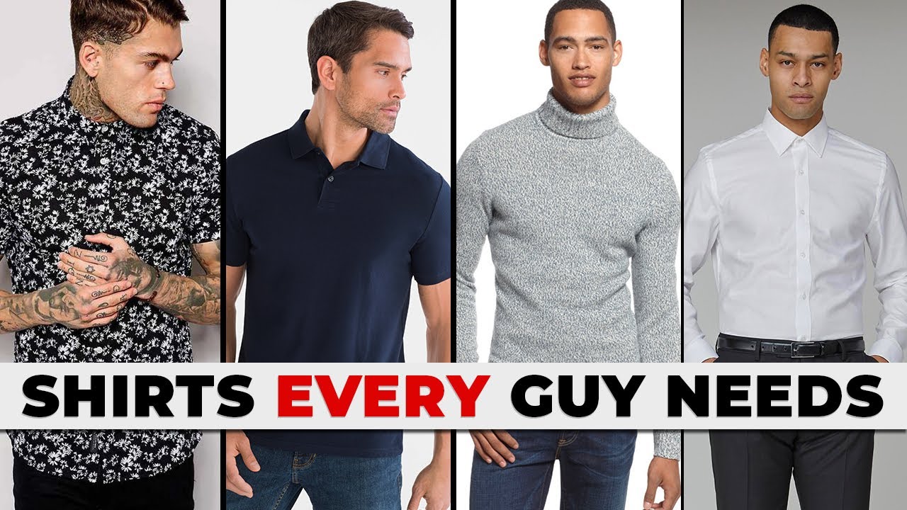 5 Shirts EVERY GUY Needs in His Closet - Alex Costa