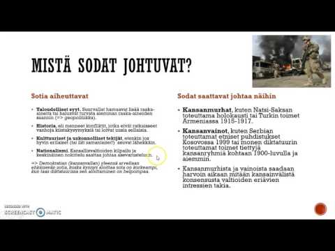 Video: Kuka Aloittaa Sodat Ja Miksi? - Vaihtoehtoinen Näkymä