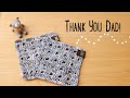 メンズコースターの編み方・作り方【かぎ針編み】父の日のプレゼントにどうぞ！　crochet coaster diy