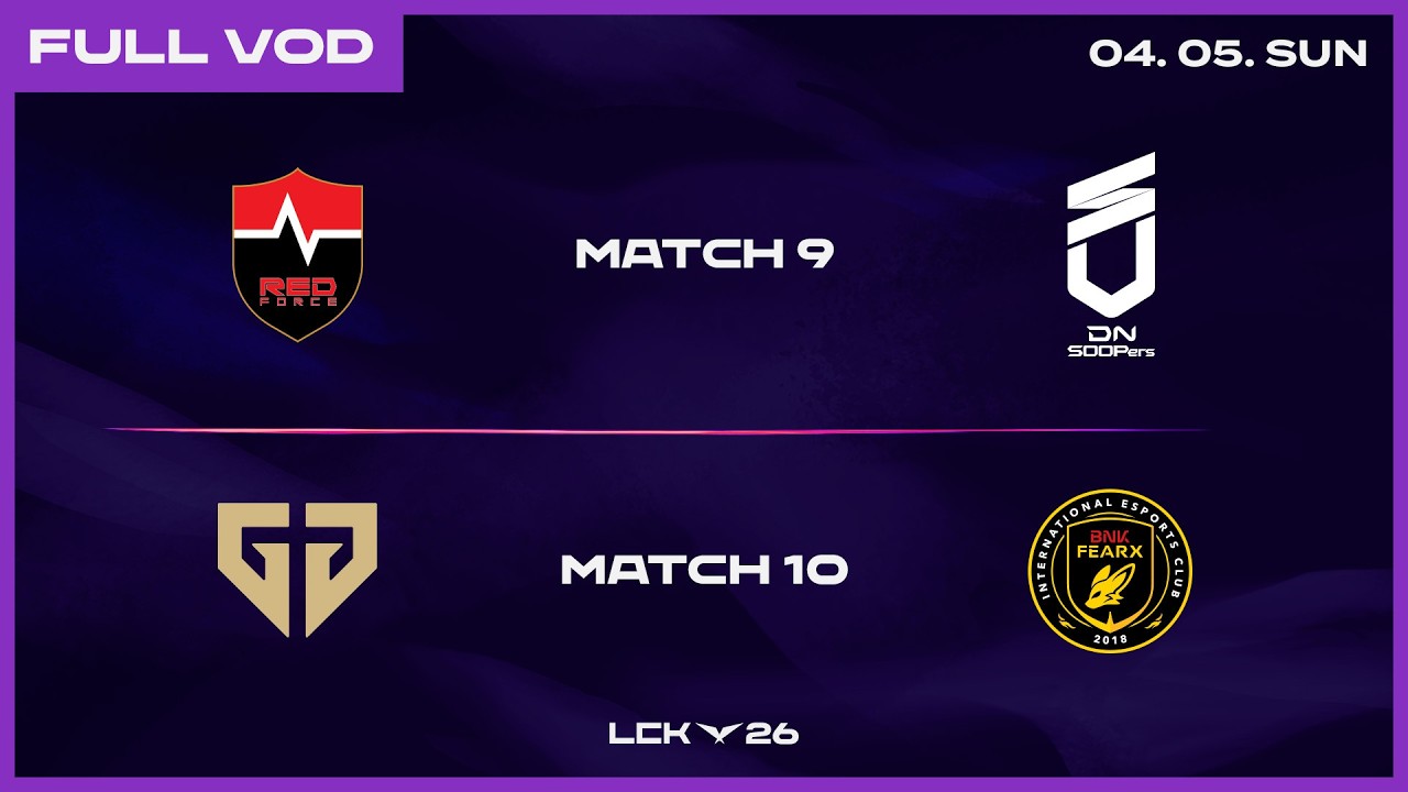 NS vs DNS - GEN vs BFX | 2026 LCK