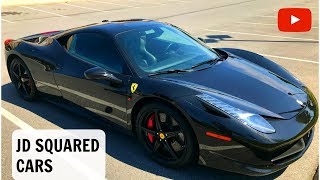 JD Squared Cars , JD2 , Ferrari 458 Italia , Porsche 911 Carrera S Turbo , Hellcat , Corvette