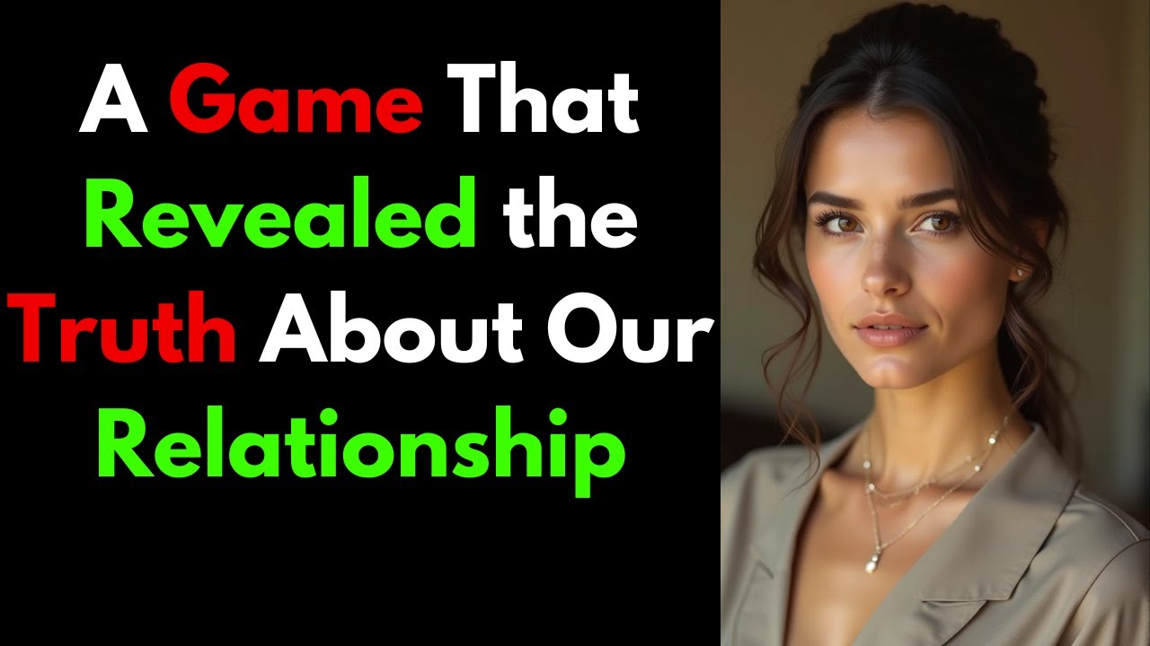 A Game That Revealed the Truth About Our Relationship YouTube