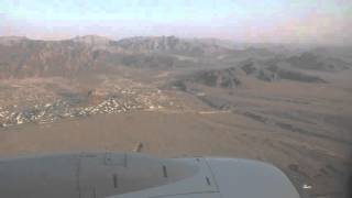 MS20, CAI-SSH, approaching and landing in Sharm el Sheikh -  الاقتراب والهبوط في شرم الشيخ