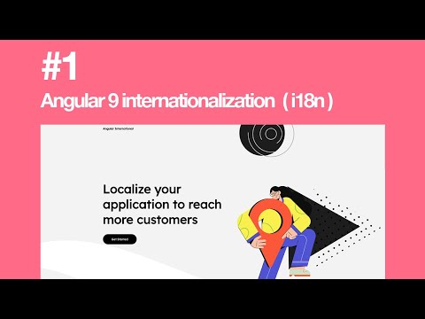 Angular 9 i18n / 국제화 # 1 (회로도, 번역 및 구성)