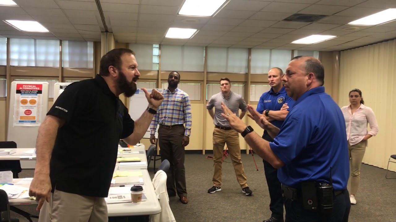 Verbal defense and influence training