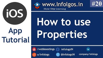 How to use Properties in iOS App using Objective-C